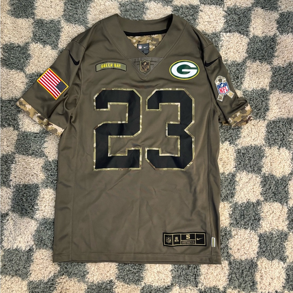 Green Bay Packers Jaire Alexander Salute to Service Jersey